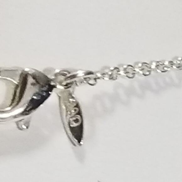 Silver tone SAQ 16" 4" ext. dragonfly w/rhinestone 1.2063 - Picture 5 of 7